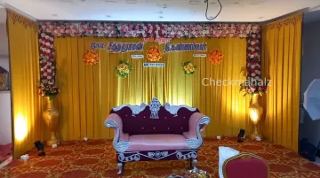 Oddanchatram Hotel Grand Paradise's Wedding Stage